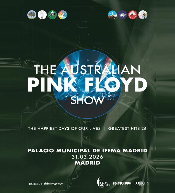 ¡No te pierdas el concierto de The Australian Pink Floyd!